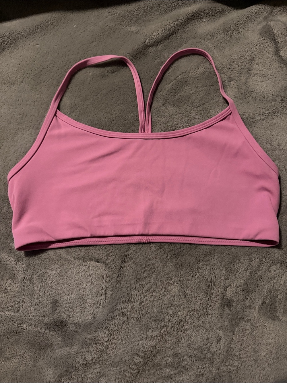 Vuori Pink Strappy Sports Bralette